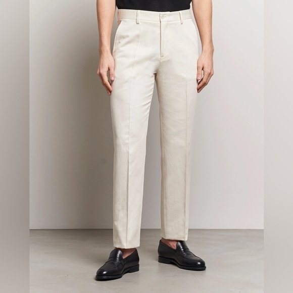 Filippa K Straight Linen Trousers - Picture 1 of 14